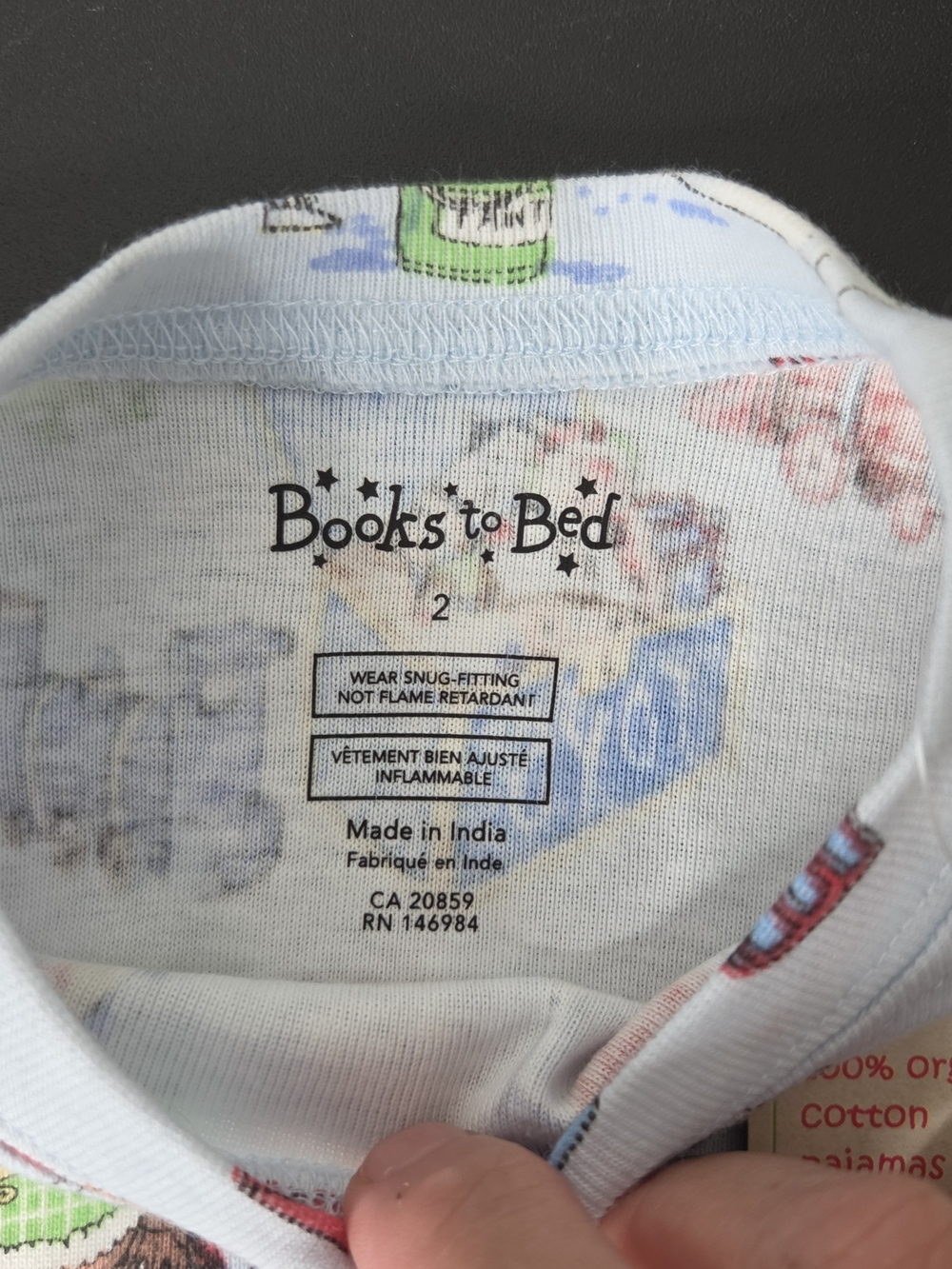 Blue 'How to Babysit Grandpa' Kids Pajama Set - Picture 2 of 5